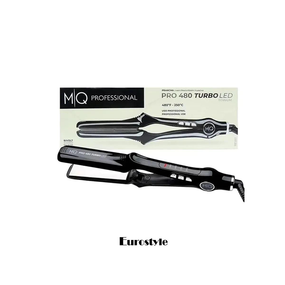 MQ PROFESIONAL - PLANCHA MQ PRO 480 TURBO LED