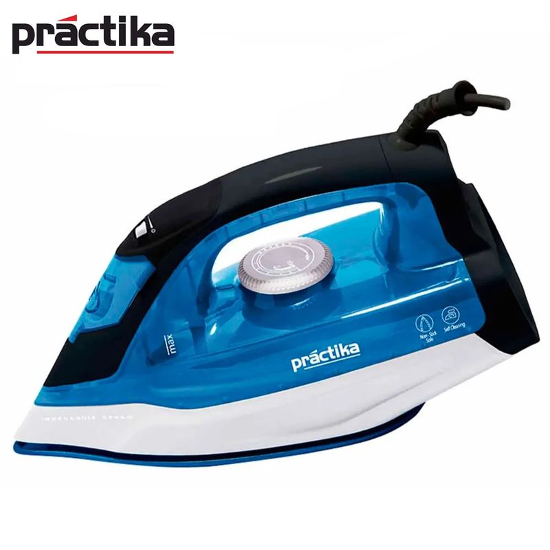 PRACTIKA - Plancha Practika a Vapor ERIS II Azul