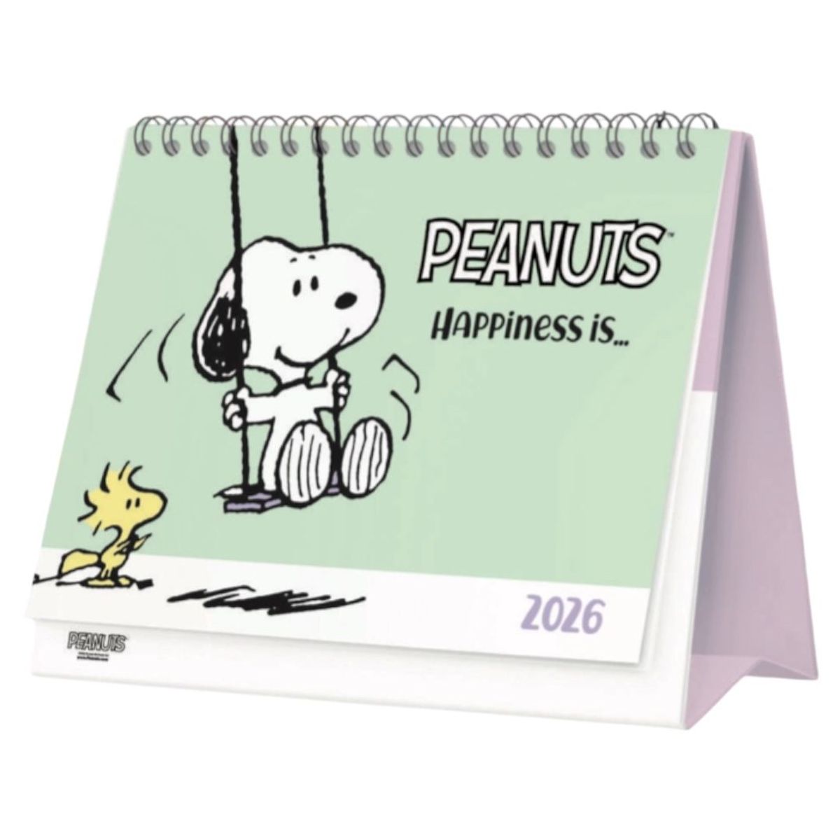 SANRIO - CALENDARIO 2026 ESCRITORIO SNOOPY