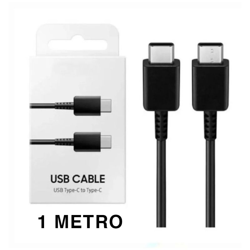 GENERICO - Cargador Tipo C a Tipo C 1M 5a - usb c a usb c