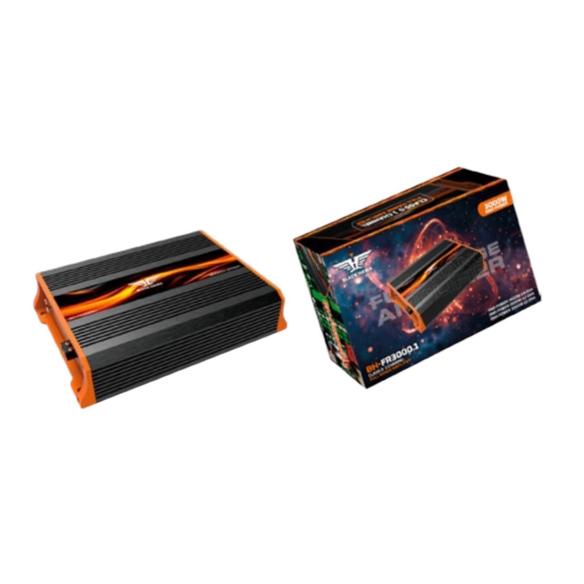 BLACK HAWK - Amplificador Full Rango 3000.1 Black Hawk