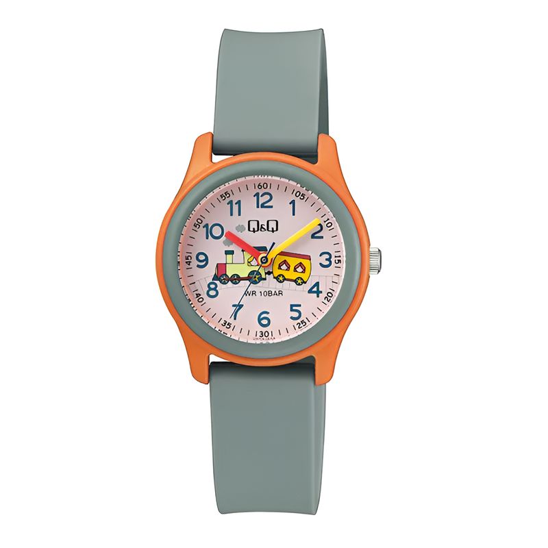 Q&Q - Reloj Qq Vs59j008y Silicona Niño By Citizen - Gris