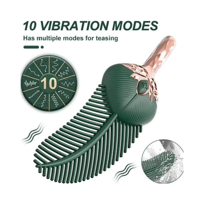 GENERICO - VIBRADOR CUTE TICKLE PLUMA