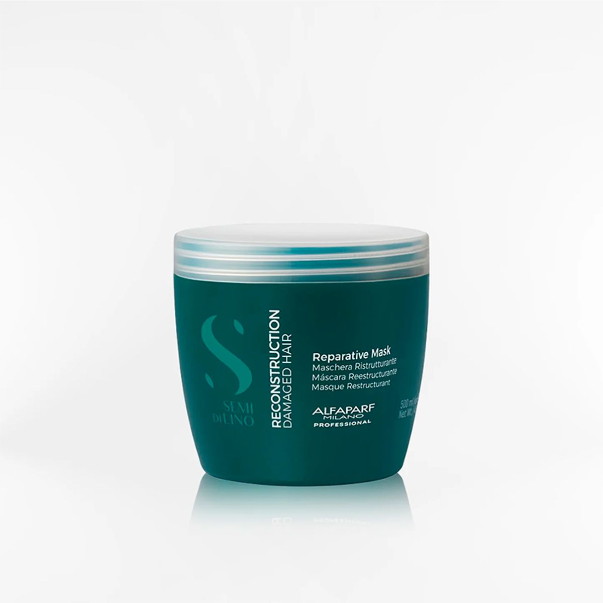 ALFAPARF MILANO - Alfaparf Semi Di Lino Mascarilla Reparative para Cabellos Procesados 500ml