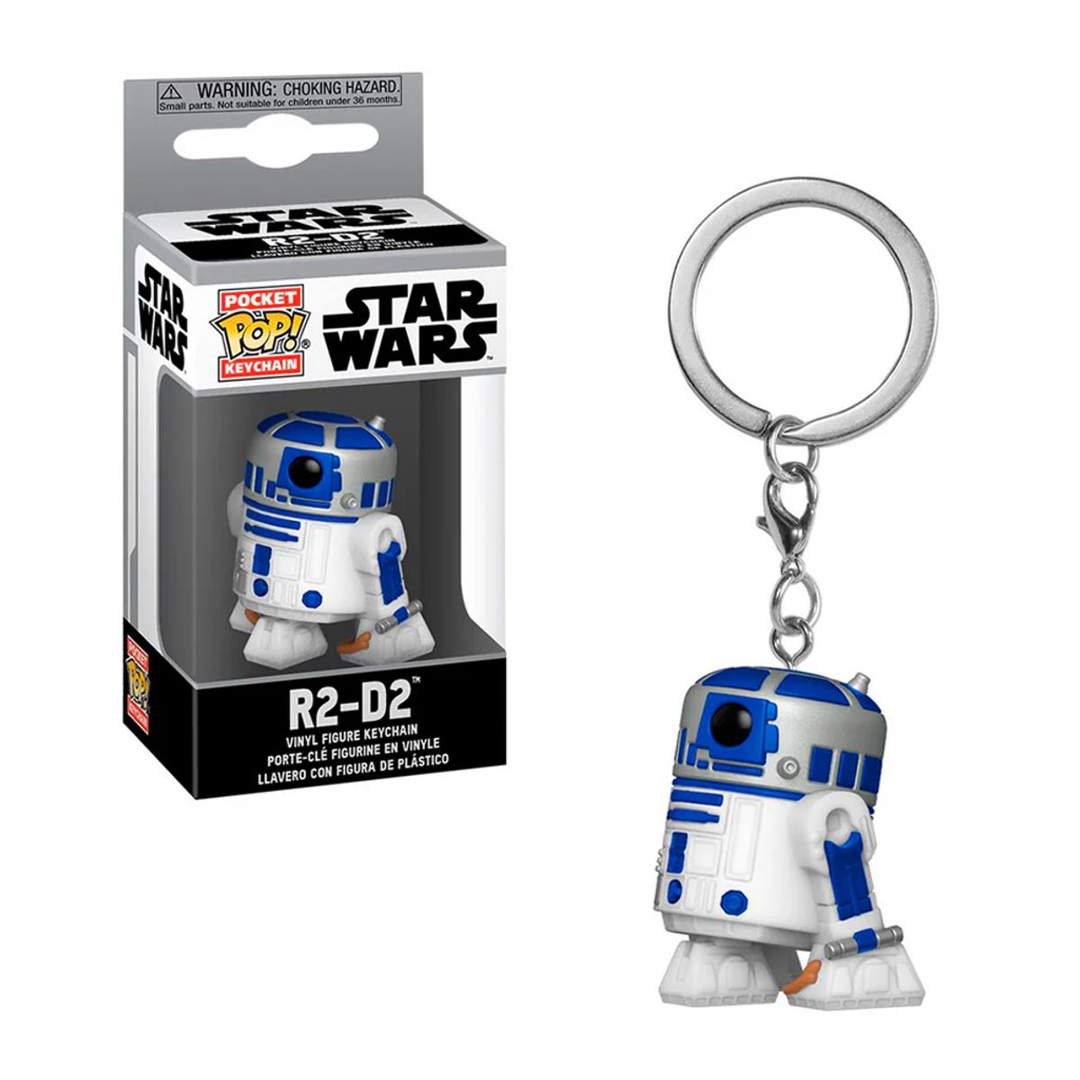FUNKO - Funko Pop llavero Star Wars - R2-D2