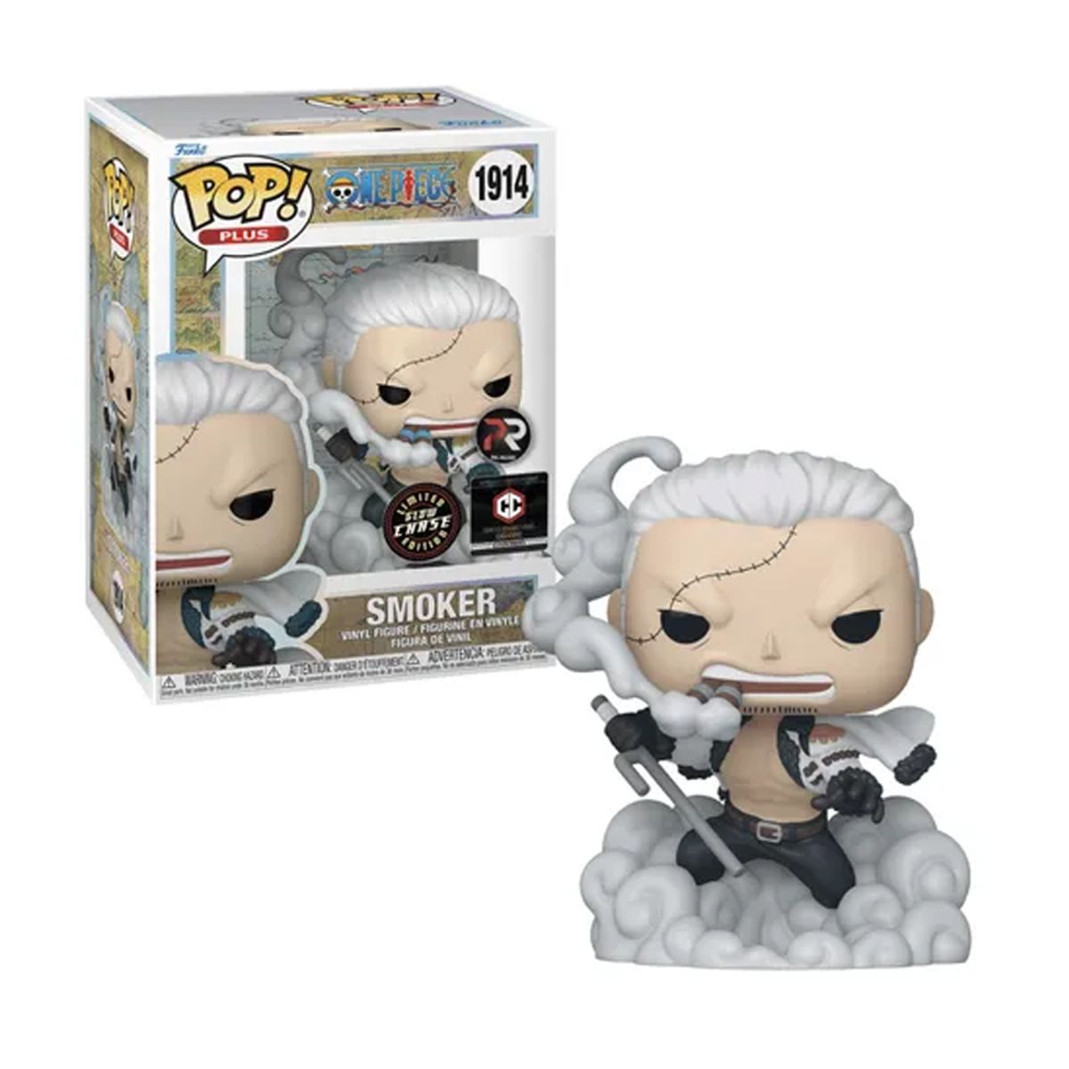 FUNKO - Funko Pop One Piece - Smoker Chase exclusivo Chalice Collectibles 1914