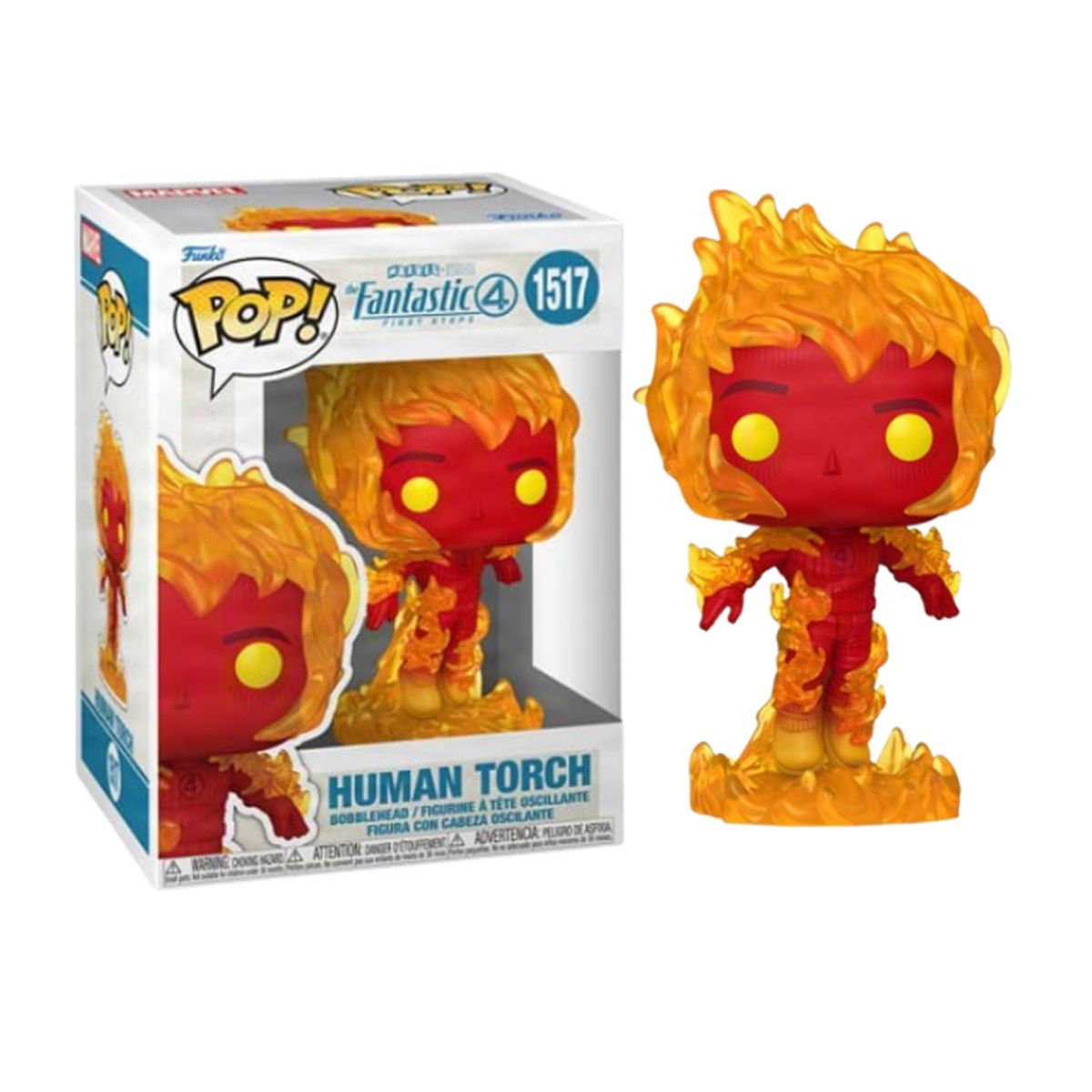 FUNKO - Funko Pop Los 4 Fantasticos - Antorcha Humana 1517