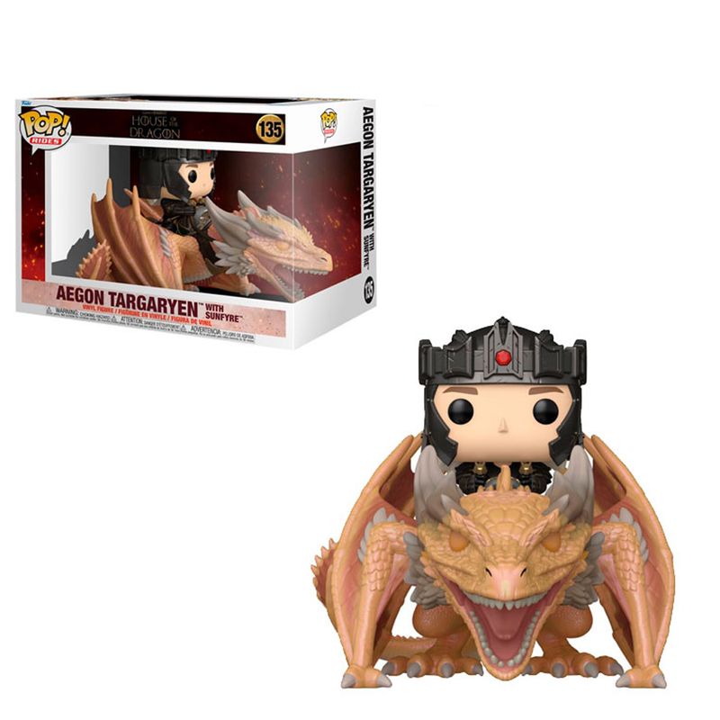 FUNKO - Funko Pop House of the Dragon - Aegon Targaryen Sunfire 135
