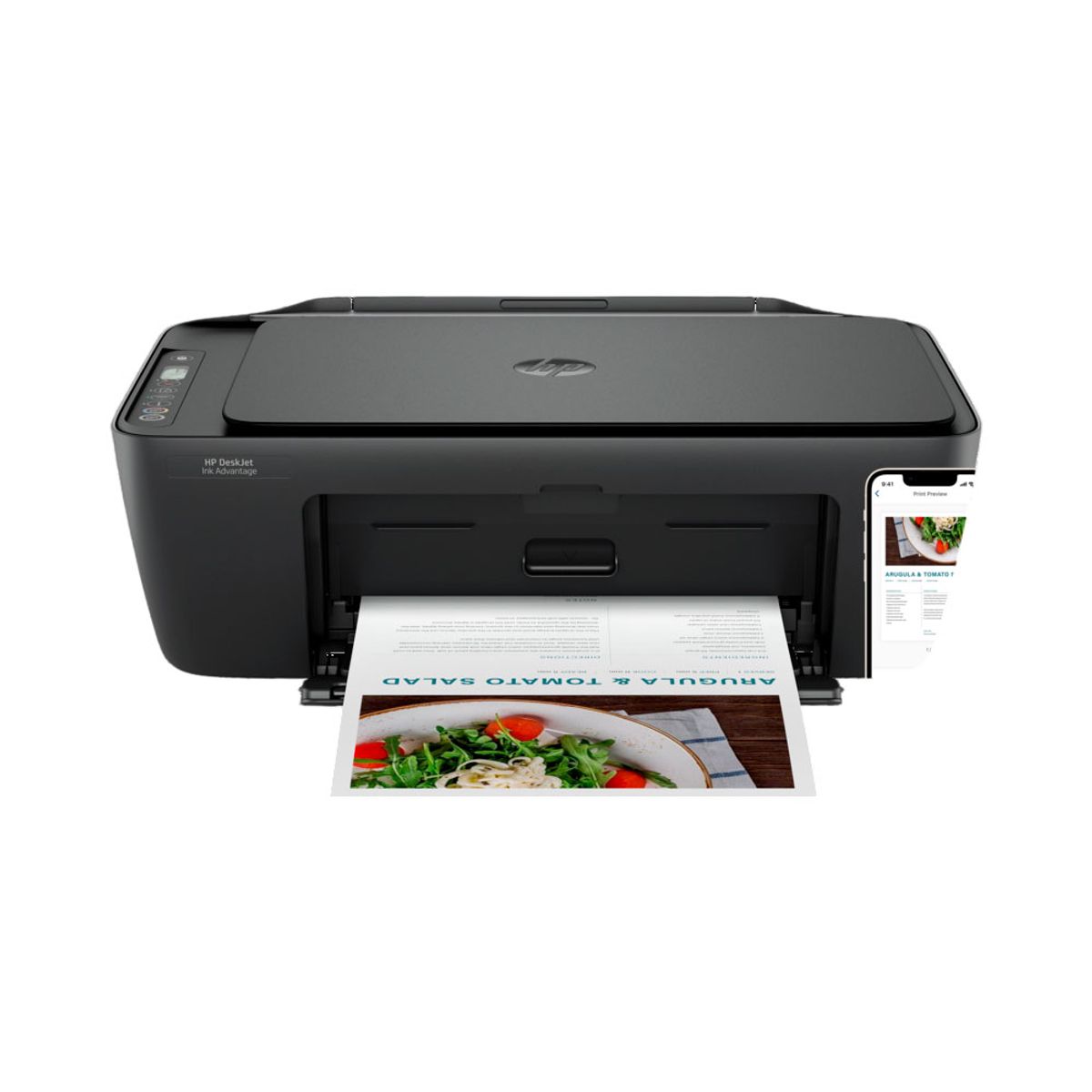 HP - Impresora Multifuncional hp 2874 Wifi Escaner Copia