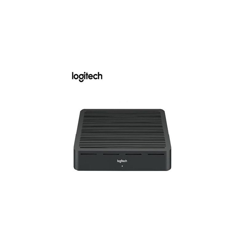 LOGITECH - Hub Logitech Rally Table - Conexión Ultra Hd, Diseño Negro Elegante, Ideal Para Videoconfe