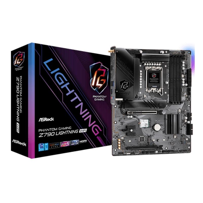 ASROCK - Placa Base Asrock Z790 Lightning Wifi Ddr5 - Alto Rendimiento Y Conect