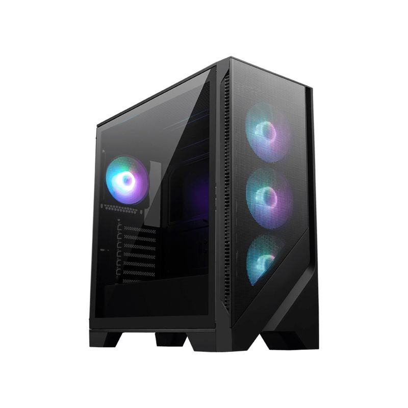 MSI - Caja De Pc Msi Mag Forge 121A Airflow - Diseño Optimizado Para Refrigeración Y Expansión
