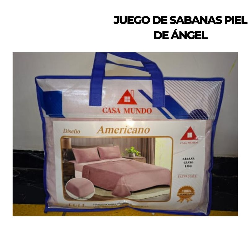 GENERICO - JUEGO DE SÁBANAS CASAMUNDO 2 PLZ