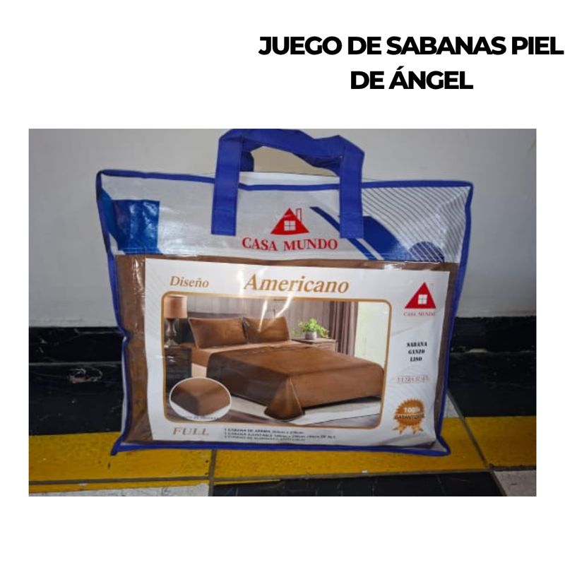 GENERICO - JUEGO DE SÁBANAS CASAMUNDO 2 PLZ