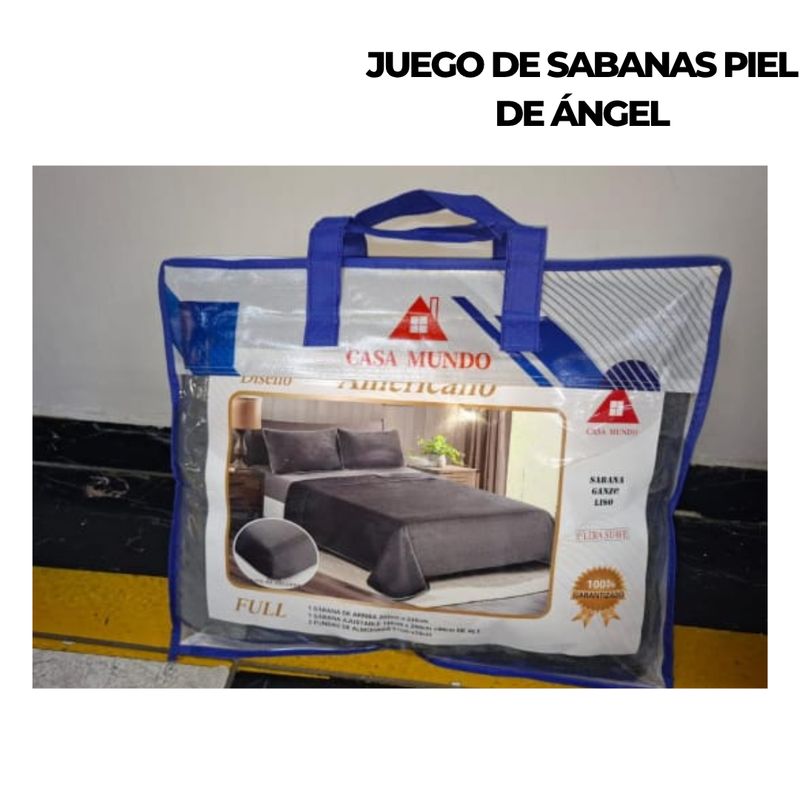 GENERICO - JUEGO DE SÁBANAS CASAMUNDO 2 PLZ