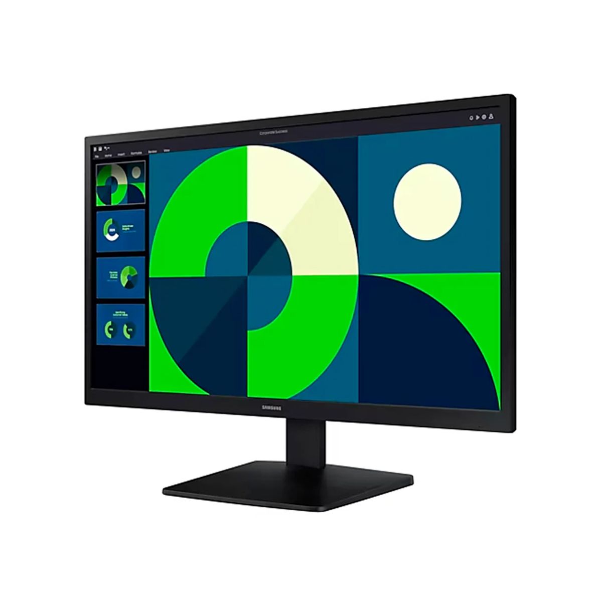 SAMSUNG - Monitor Samsung Essential S3 D310 De 22 Fhd 75Hz - Ideal Para Juegos Y Trabajo Diario