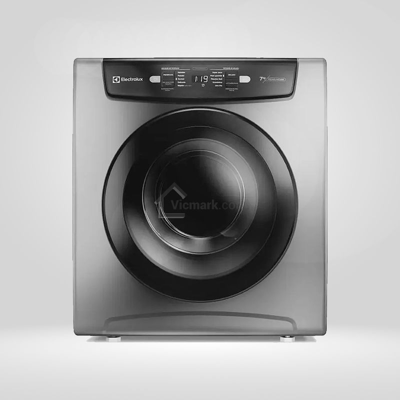 ELECTROLUX - Secadora de ropa de pared y piso Electrolux 7kg Gris Premium Care con Time Control EDEJ07D2JSYG