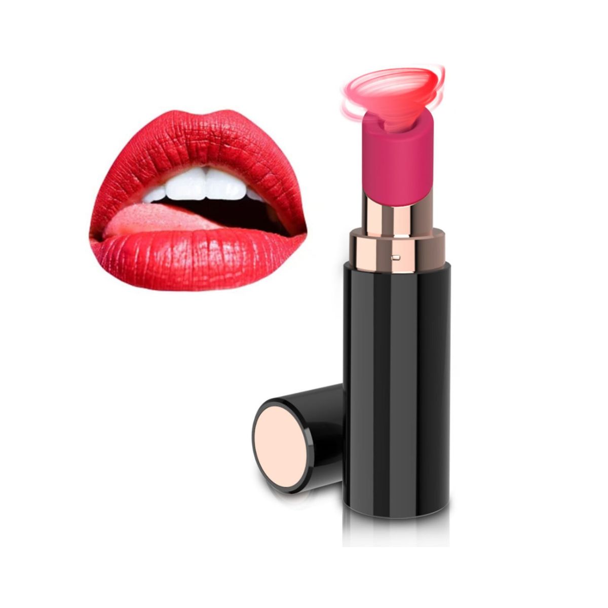 GENERICO - SUCCIONADOR EN FORMA LAPIZ LABIAL CON VIBRACION