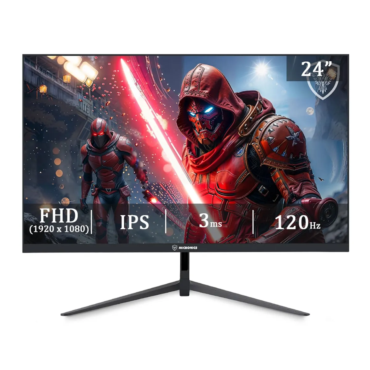 MICRONICS - MONITOR GAMER FENIX 120HZ MIC MF24FF-120 24 FHD 1920x1080 MICRONICS