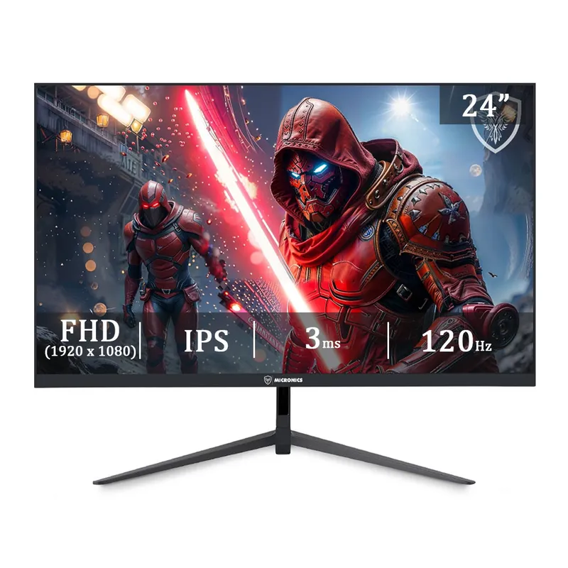 MICRONICS - MONITOR GAMER FENIX 120HZ MIC MF24FF-120 24 FHD 1920x1080 MICRONICS