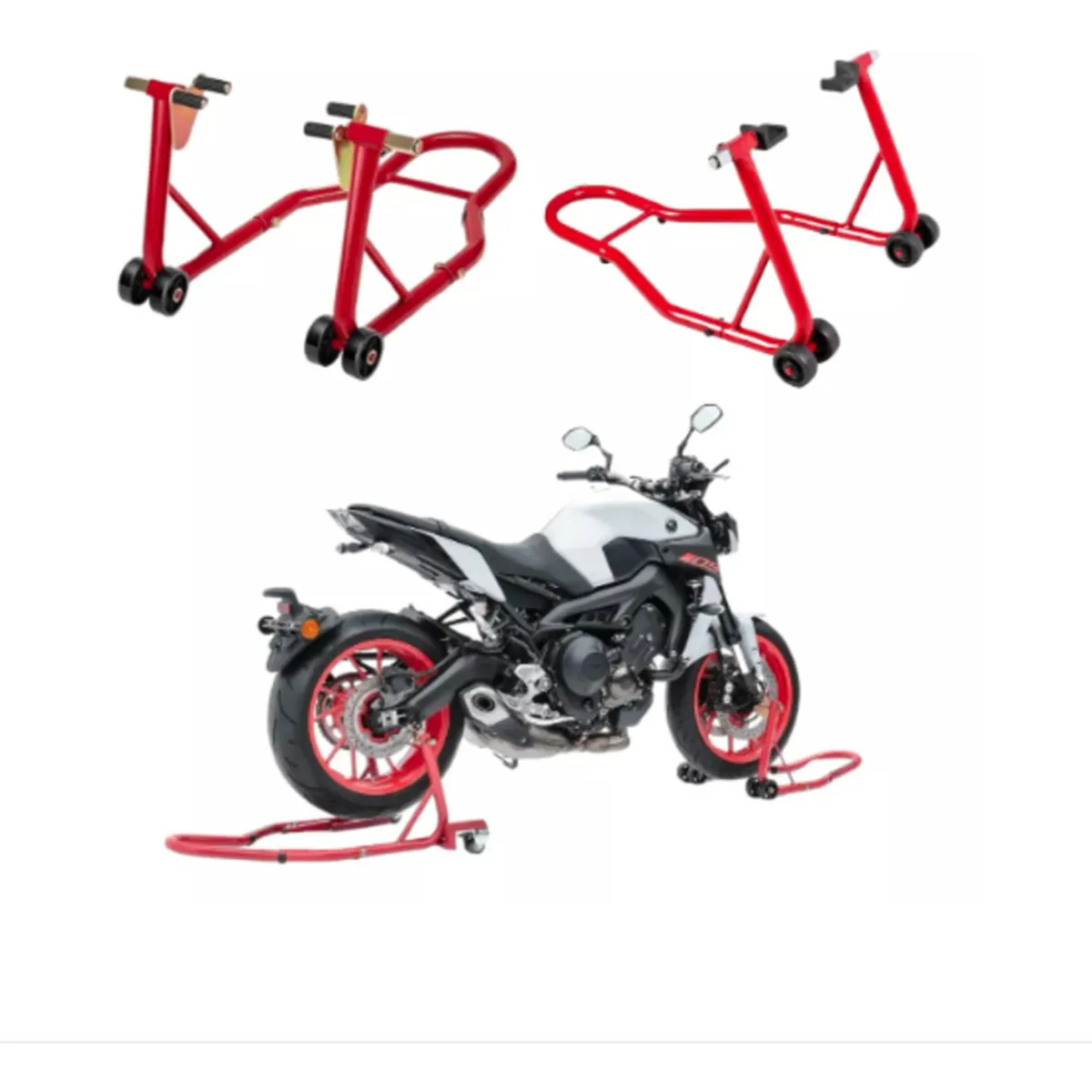 QUICK - Caballete Elevador Para Moto Trasero Y Delantero