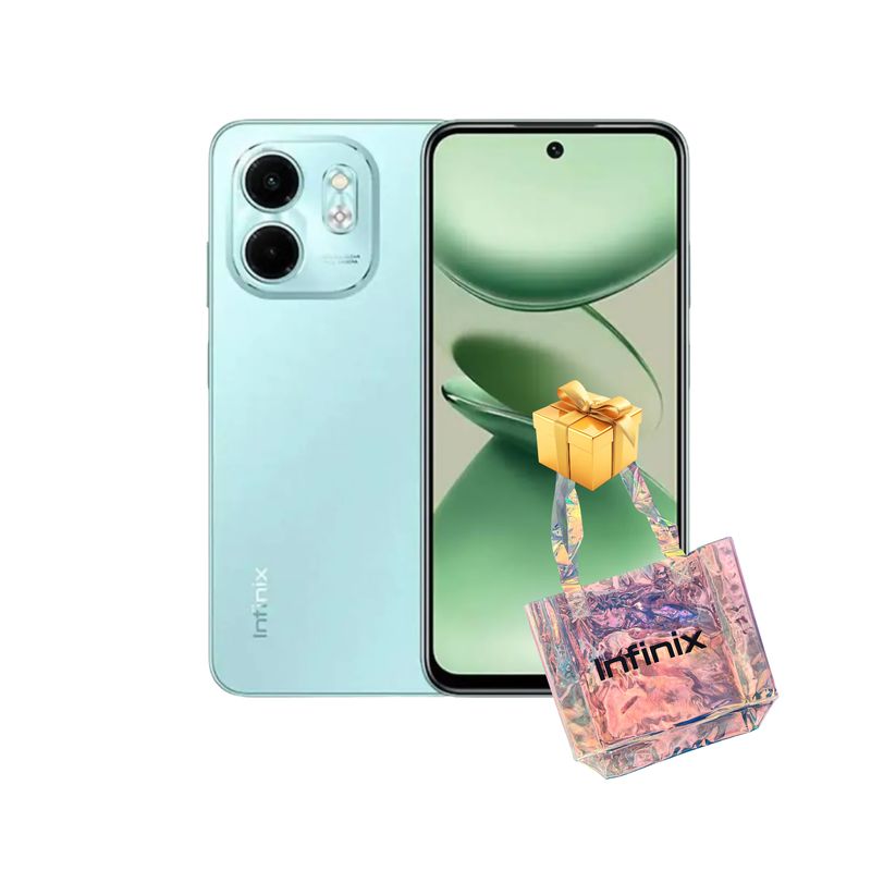 INFINIX - INFINIX SMART 9 VERDE - 3+3RAM 128GB+(OBSEQUIO HANBAG PVC COLOR FULL) - REGISTRADO