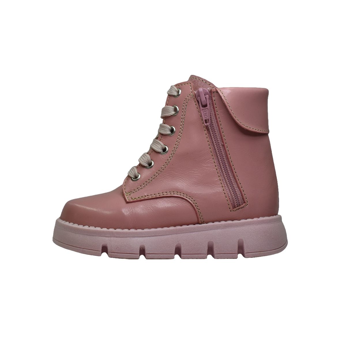 BRUNO KIDS - BOTÍN NIÑA BRUNO KIDS DE CUERO ROSADO