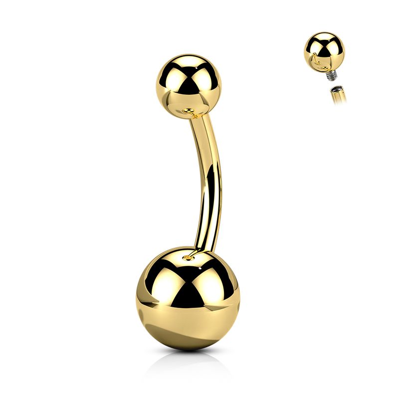 ADR JOYERIA CORPORAL - Piercing Ombligo Basic Titanio ADR Joyería Corporal