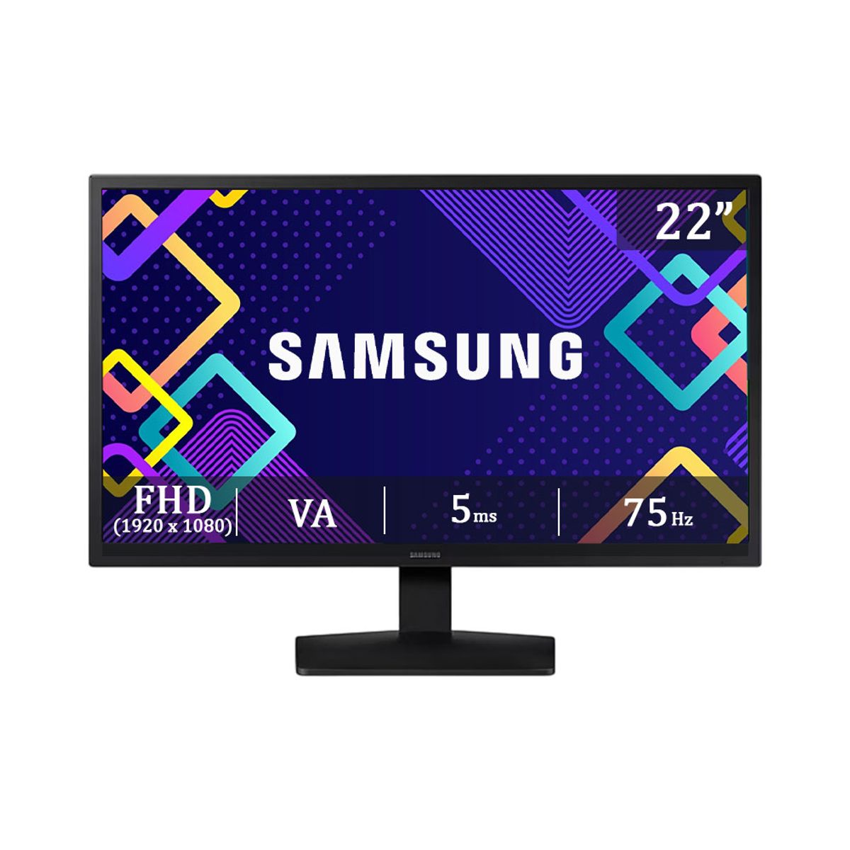 SAMSUNG - Monitor Samsung 22″ LS22D310EALXPE Full HD 75Hz HDMI