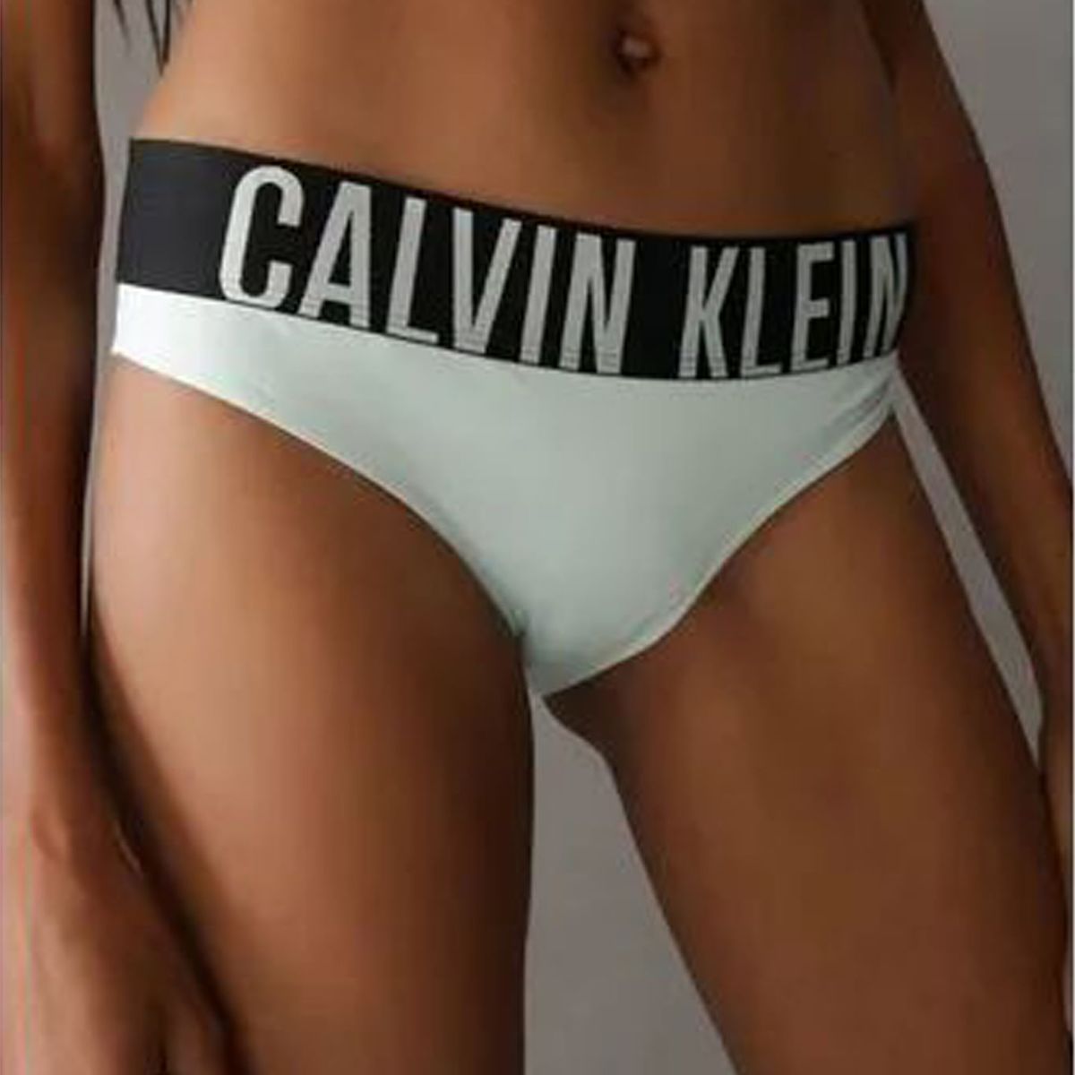 CALVIN KLEIN - PANTY MICRO/LACE BAND - THONG