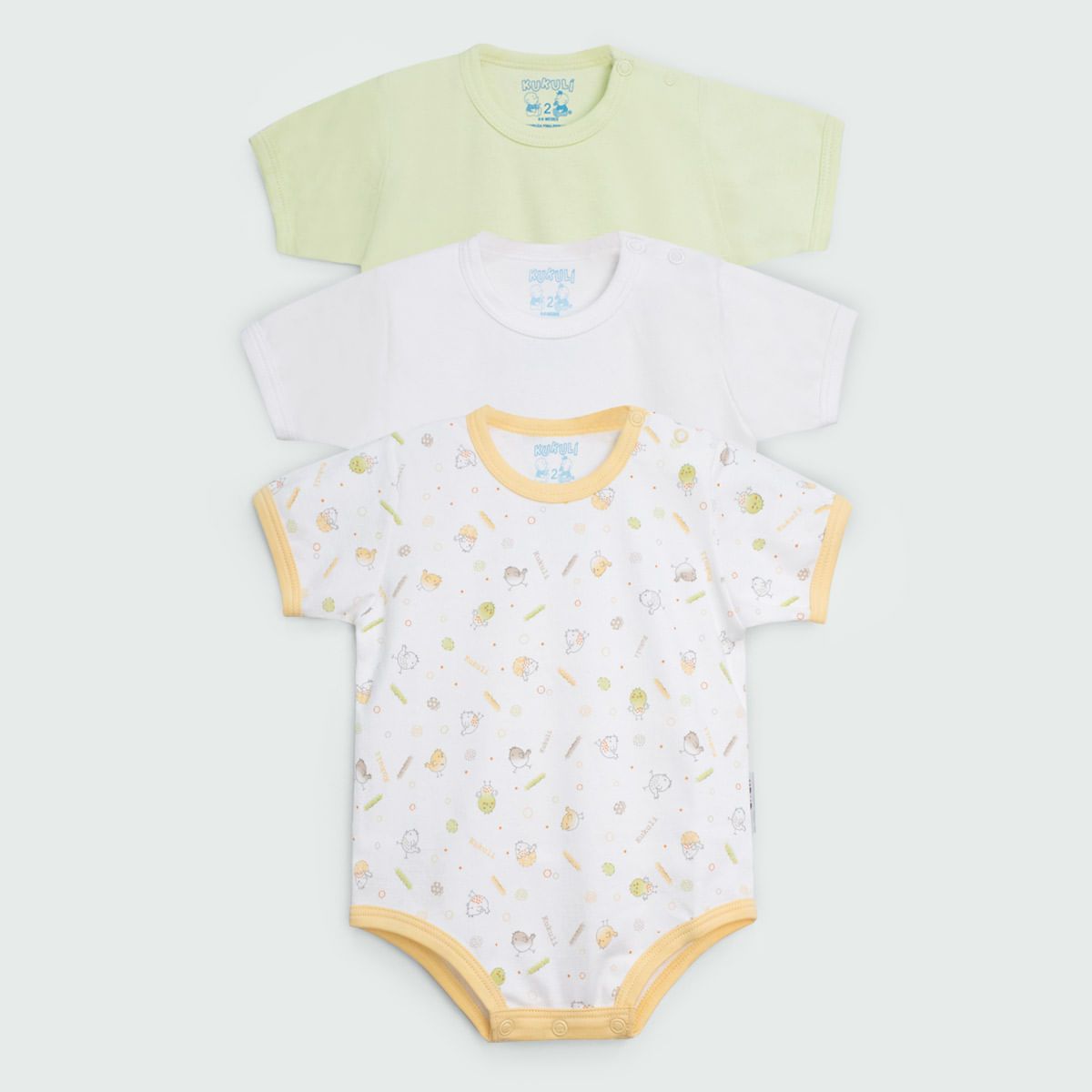 KUKULI - BODY CLASICO UNISEX BEBÉ K0658