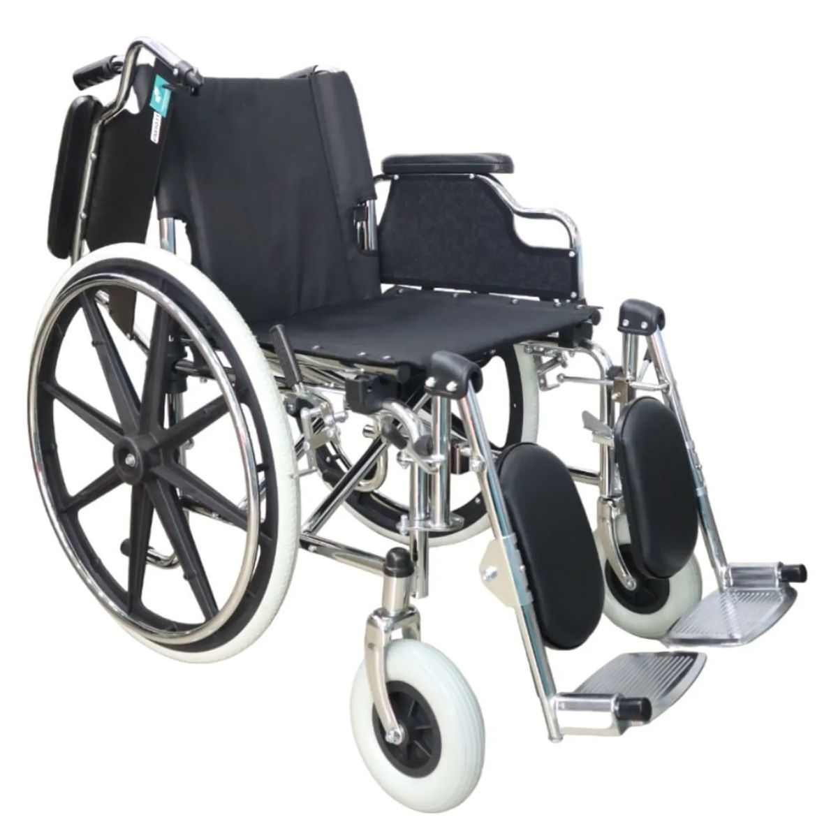 OEM - Silla de Ruedas Traumatológica Cromada Aros Pvc Importada