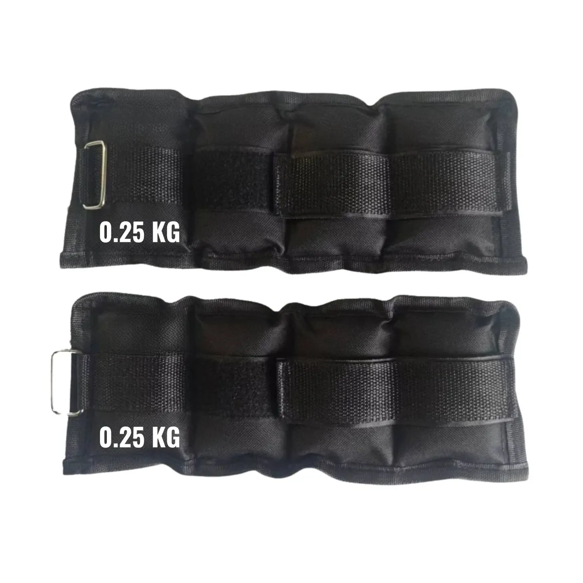 GENERICO - Tobillera Muñequera con Peso - Fuerza Terapia 0.25 kg - Par