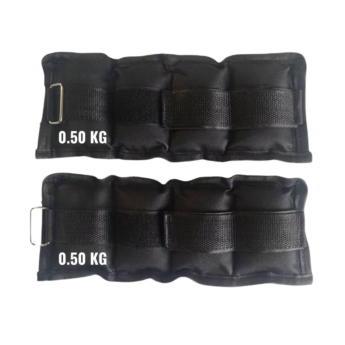 GENERICO - Tobillera Muñequera con Peso - Fuerza Terapia 0.50 kg - Par