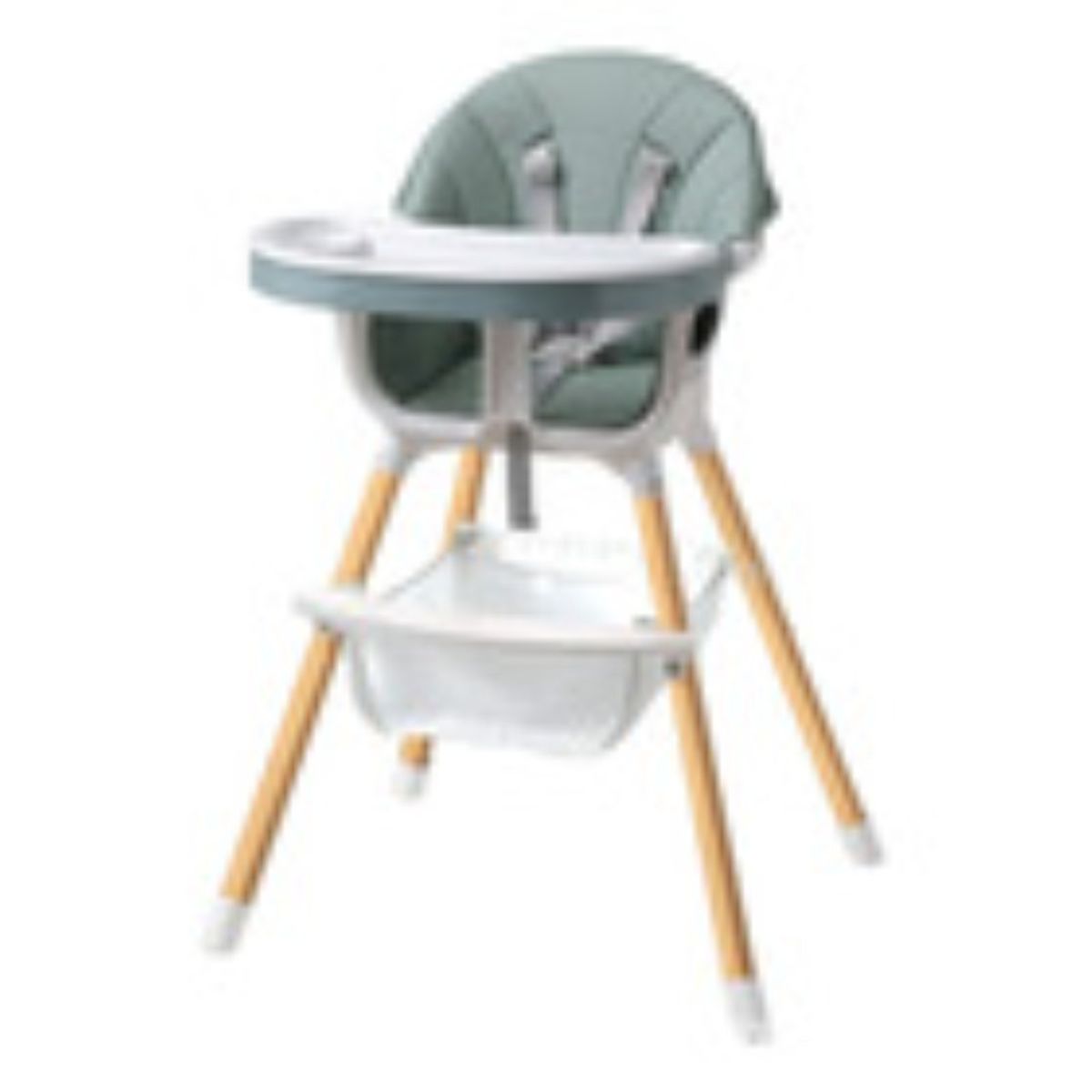 BLLOQ - Silla De Comer 2 Alturas Cubiertas Cambiables Y Cinturón