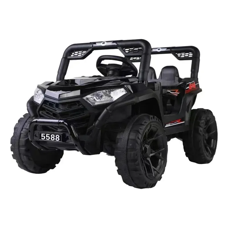 TOYUN TOYUN - Auto Electrico 4x4 Negro con Control Remoto