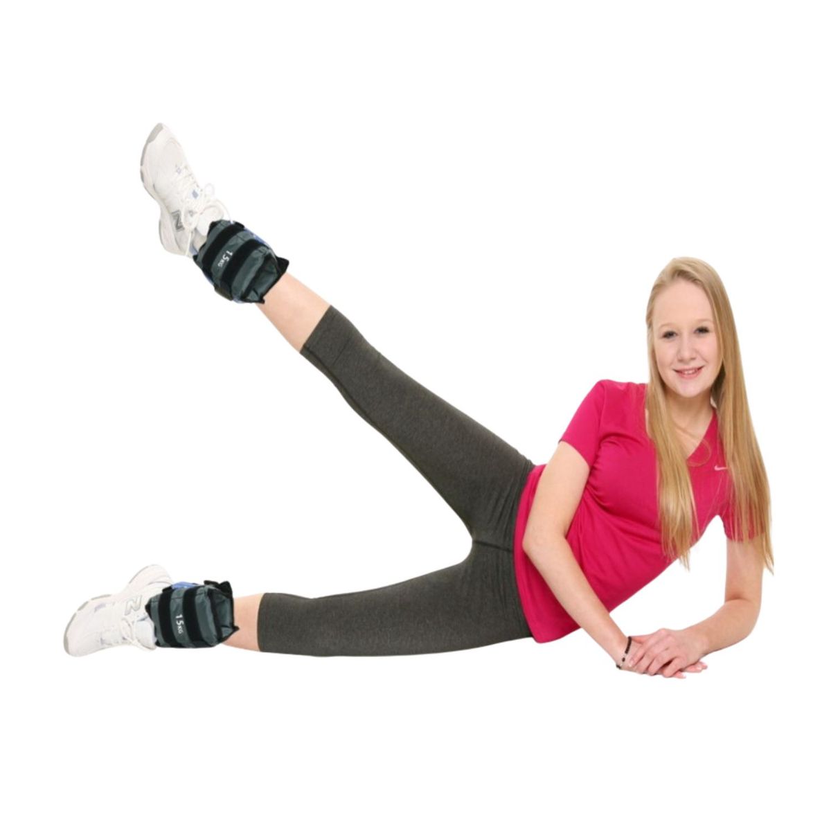 GENERICO - Tobillera Muñequera con Peso - Fuerza Terapia 2 kg - Par