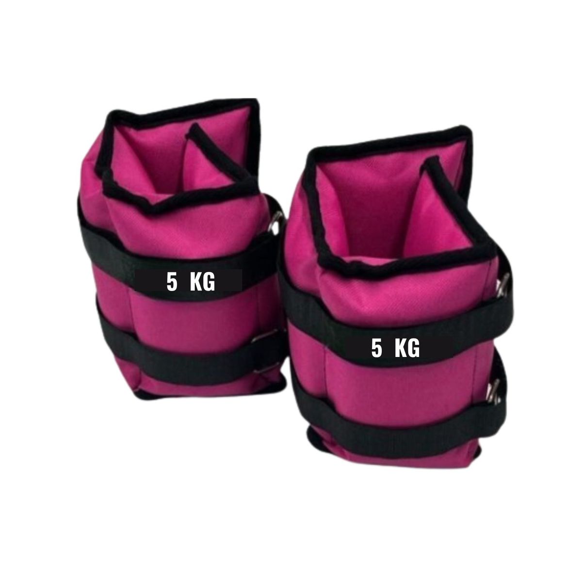 GENERICO - Tobillera Muñequera con Peso - Fuerza Terapia 5 kg - Par