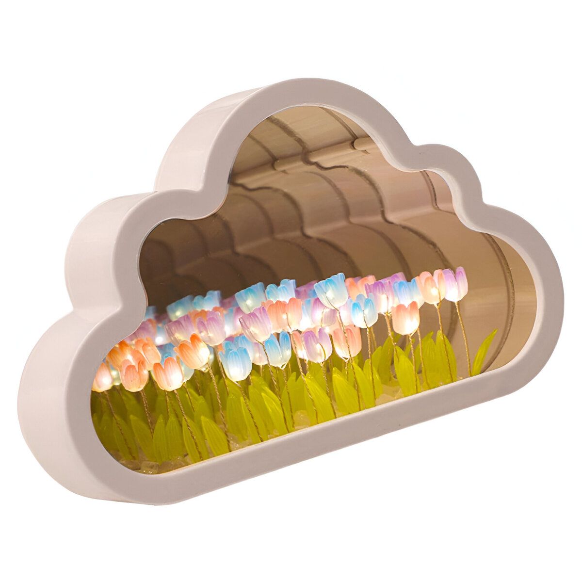 ELMEJORPRECIO - Lampara Led Diseño Tulipanes Infinitos Mixto