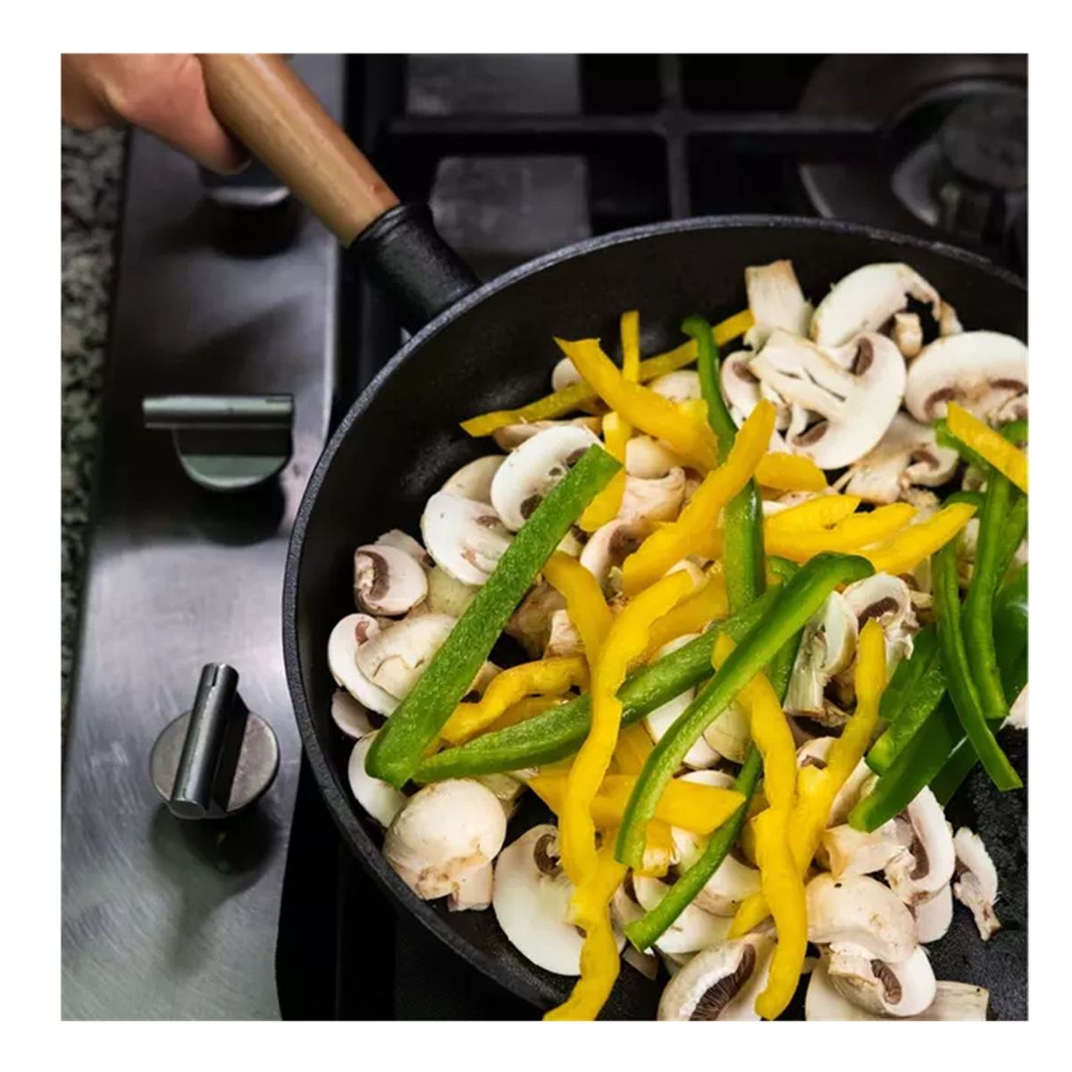 WAYU - SARTEN WAYU DE HIERRO FUNDIDO 28 CM DIAMETRO