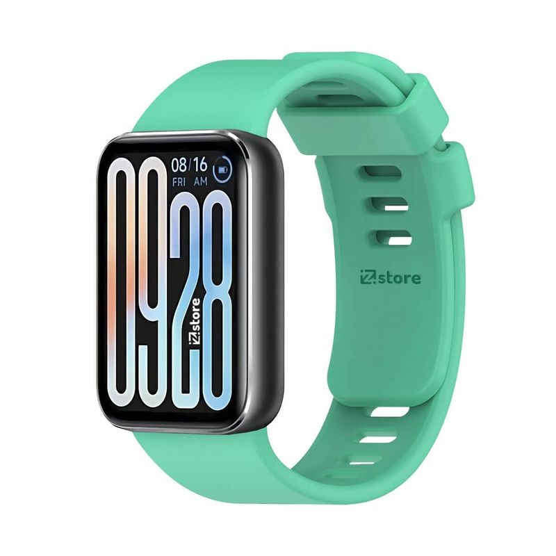 GENERICO - Correa Silicona Para Xiaomi SmartBand 9 Pro Verde Esmeralda