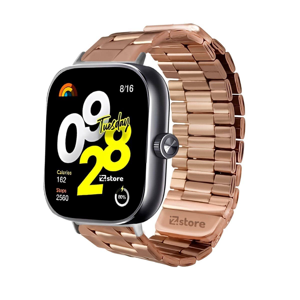 GENERICO - Correa de Metal Para Redmi Watch 4 gold rose