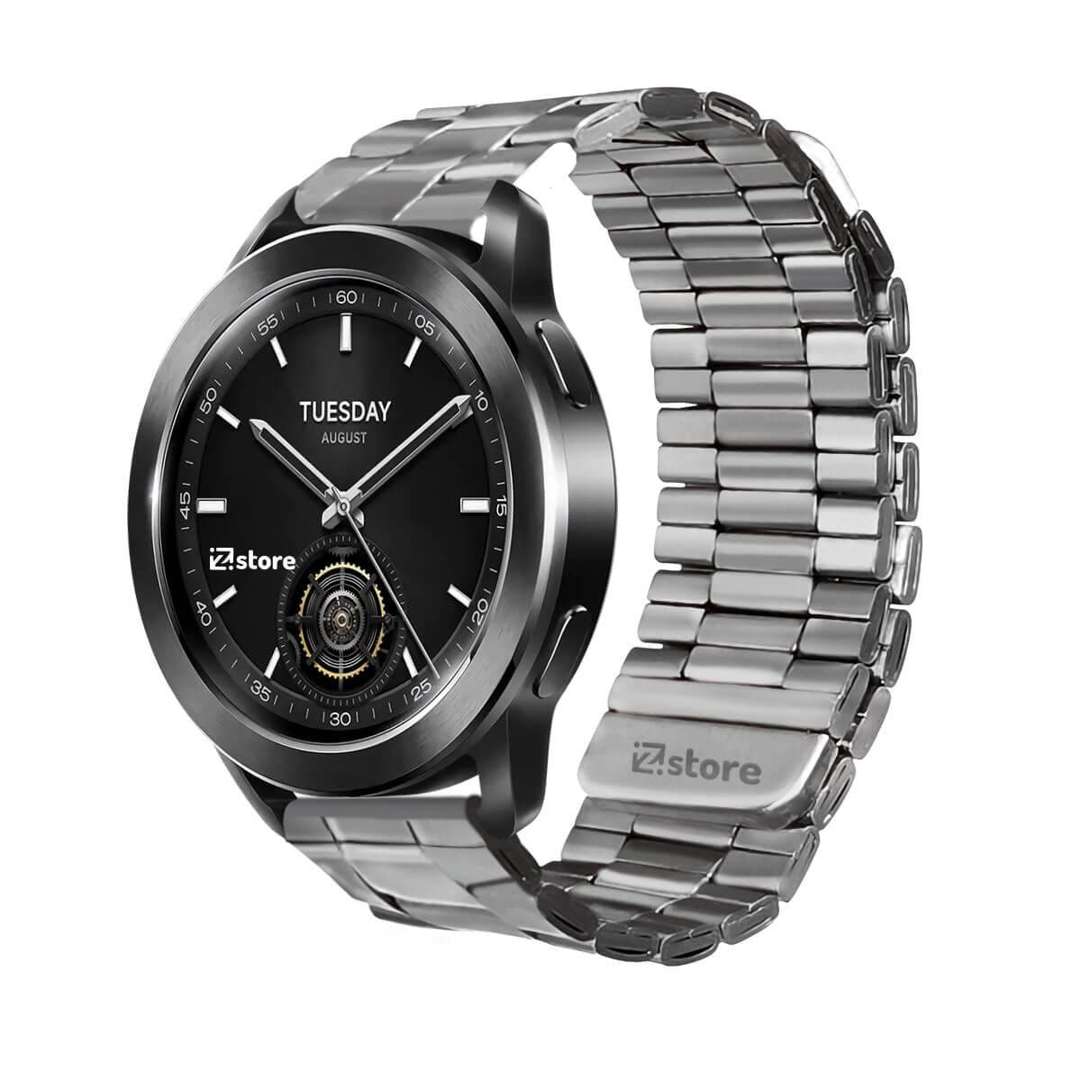 GENERICO - Correa de Metal Para Xiaomi Watch S3 Silver