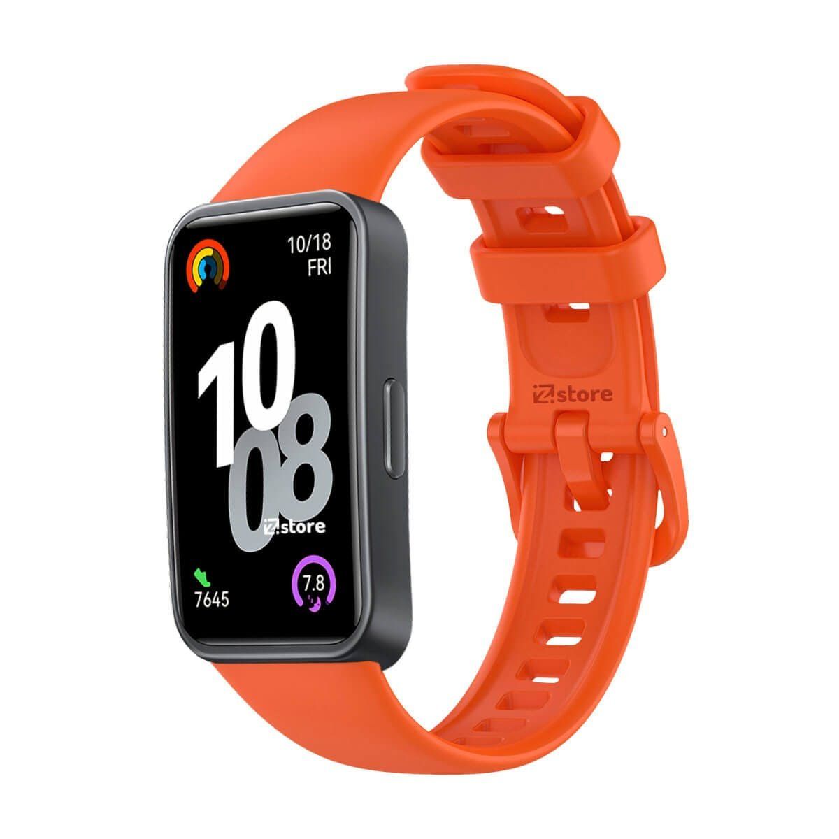 GENERICO - Correa Para Huawei Band 10 Colores Naranja