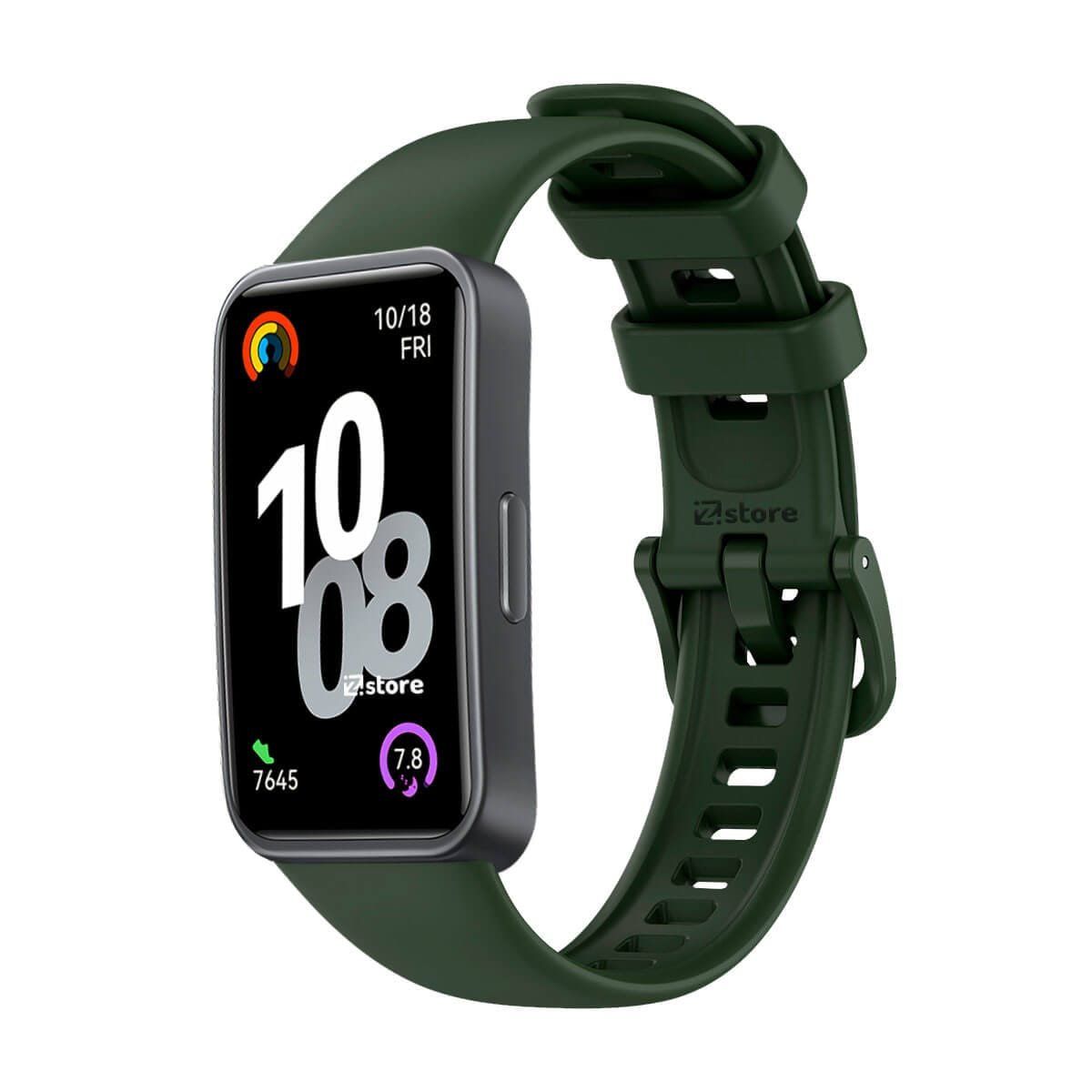 GENERICO - Correa Para Huawei Band 10 Colores Verde Militar