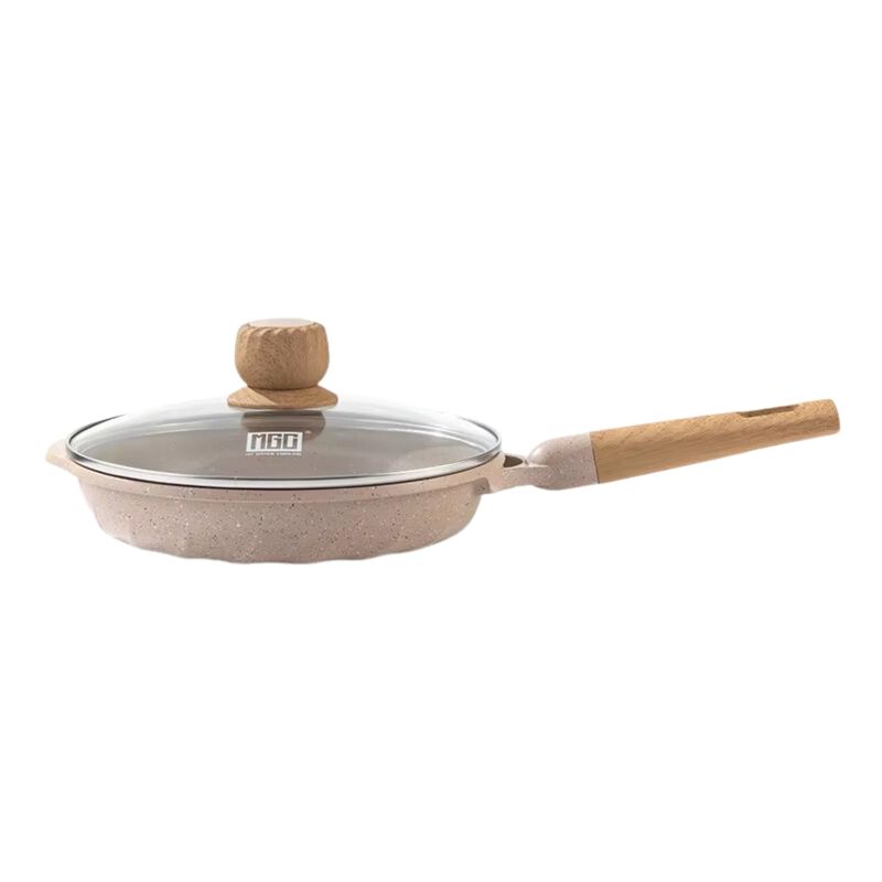 PENTHA - Sartén Antiadherente con Tapa - MGC N° 24 Color Crema