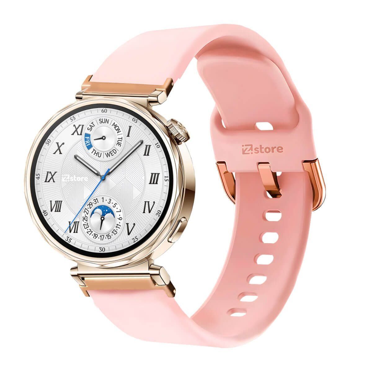 GENERICO - Correa Para Huawei Watch GT5 41mm Gold Rose Rosado