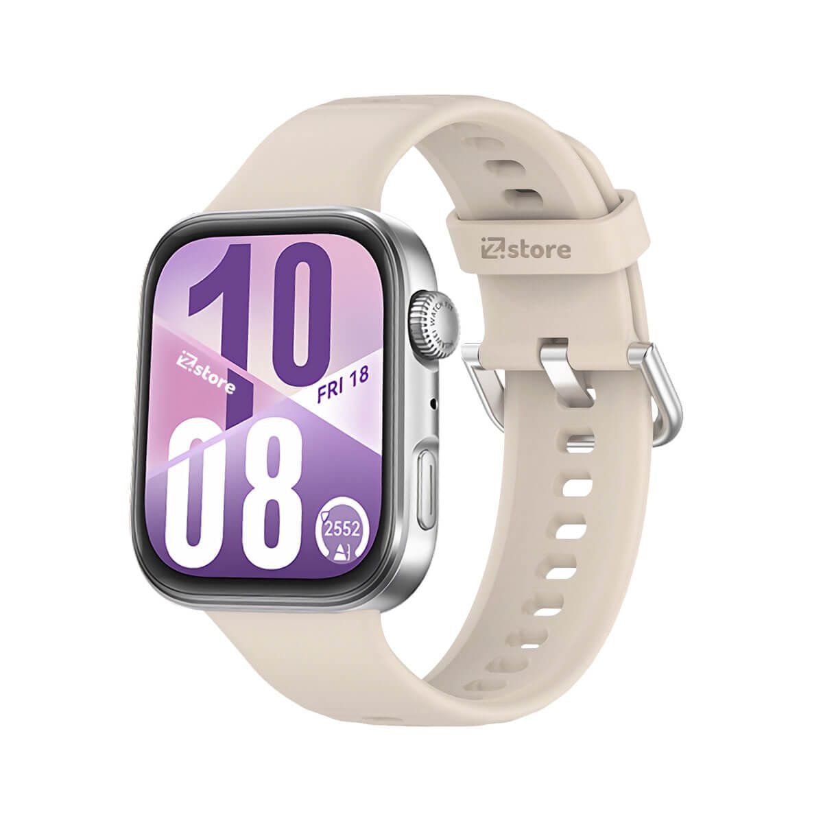 GENERICO - Correa Silicona Para Huawei Watch Fit 4 Crema