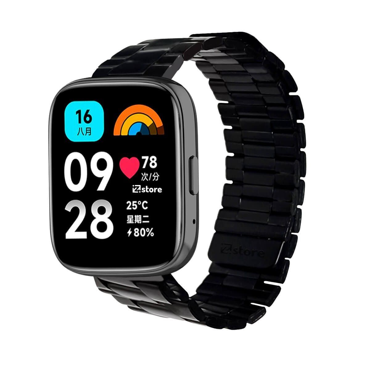GENERICO - Correa de Metal Para Redmi Watch 3 Active negro
