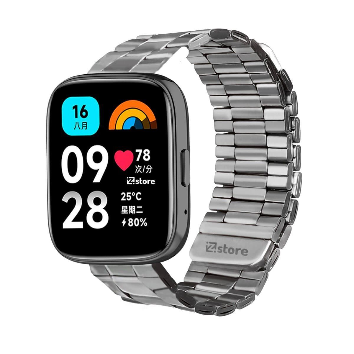 GENERICO - Correa de Metal Para Redmi Watch 3 Active Silver
